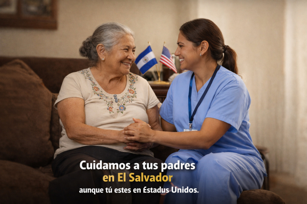 5 razones para contratar un cuidador profesional para tus padres en el salvador (aunque vivas en estados unidos)
